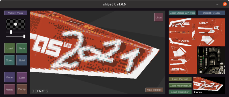 shipedit: WipEout Pulse Ship Skin Editor ()